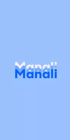 Name DP: Manali