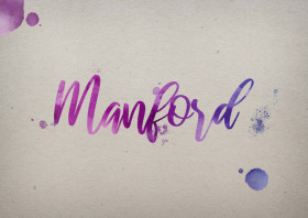 Manford Watercolor Name DP