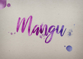 Mangu Watercolor Name DP