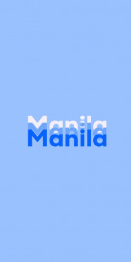 Name DP: Manila