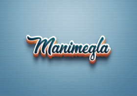 Cursive Name DP: Manimegla