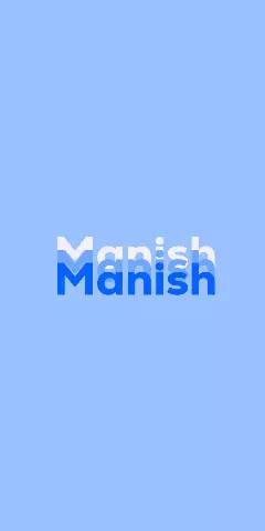 Manish Name Wallpaper