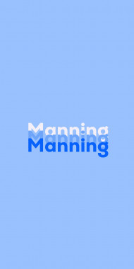 Name DP: Manning