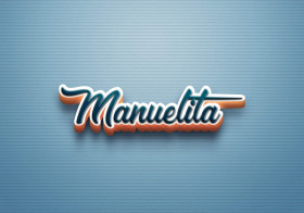 Cursive Name DP: Manuelita