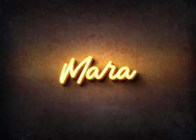 Glow Name Profile Picture for Mara