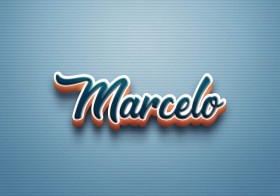 Cursive Name DP: Marcelo