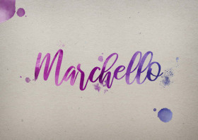 Marchello Watercolor Name DP