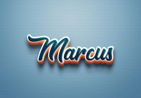 Cursive Name DP: Marcus