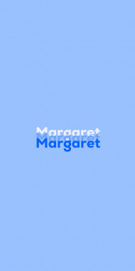Name DP: Margaret