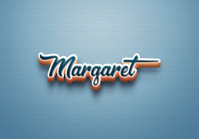 Cursive Name DP: Margaret