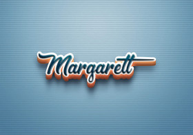 Cursive Name DP: Margarett
