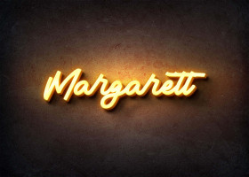 Glow Name Profile Picture for Margarett