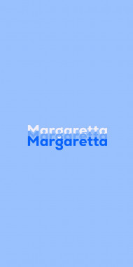 Name DP: Margaretta