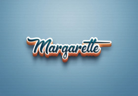 Cursive Name DP: Margarette