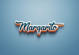 Cursive Name DP: Margarito