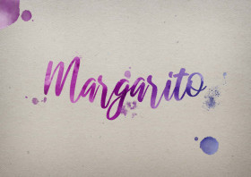 Margarito Watercolor Name DP