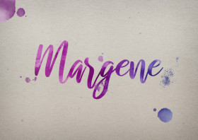Margene Watercolor Name DP