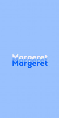 Name DP: Margeret