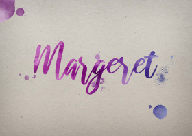 Margeret Watercolor Name DP