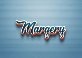 Cursive Name DP: Margery