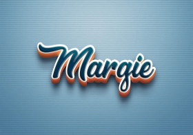 Cursive Name DP: Margie
