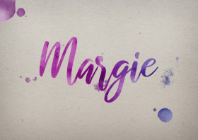 Margie Watercolor Name DP