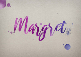 Margret Watercolor Name DP