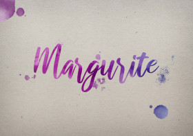 Margurite Watercolor Name DP