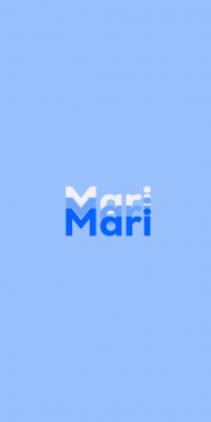 Name DP: Mari