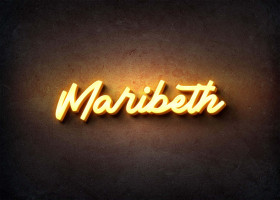 Glow Name Profile Picture for Maribeth