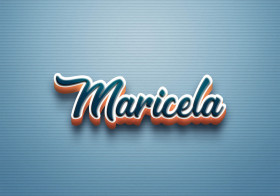 Cursive Name DP: Maricela