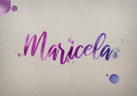 Maricela Watercolor Name DP