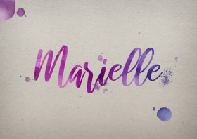 Marielle Watercolor Name DP
