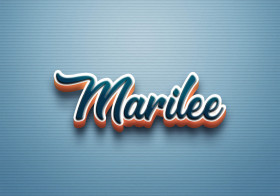 Cursive Name DP: Marilee