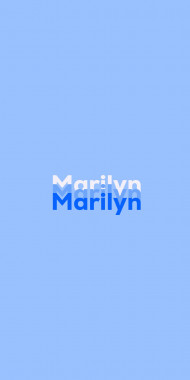 Name DP: Marilyn