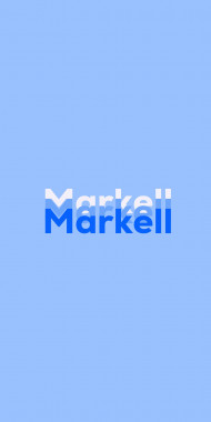 Name DP: Markell