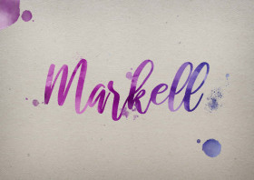 Markell Watercolor Name DP