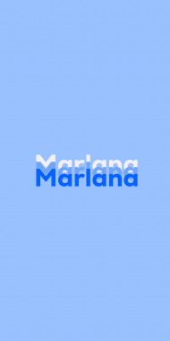 Name DP: Marlana