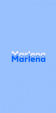 Name DP: Marlena