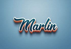 Cursive Name DP: Marlin