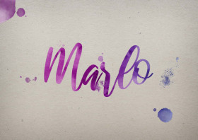 Marlo Watercolor Name DP