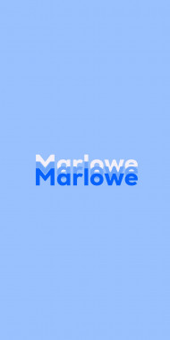 Name DP: Marlowe