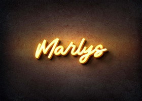 Glow Name Profile Picture for Marlys