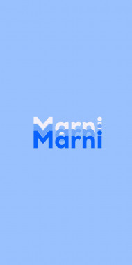 Name DP: Marni
