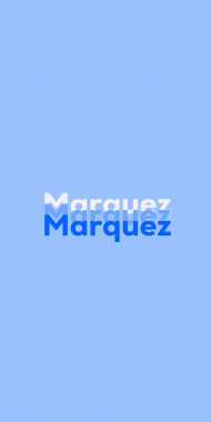 Name DP: Marquez