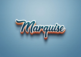 Cursive Name DP: Marquise