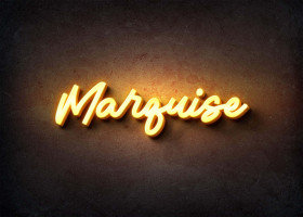 Glow Name Profile Picture for Marquise