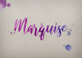 Marquise Watercolor Name DP