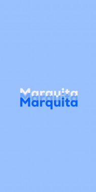 Name DP: Marquita