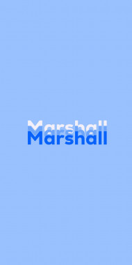 Name DP: Marshall